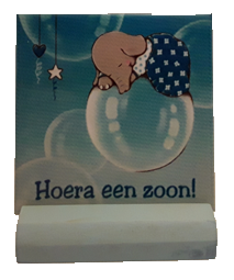 Geboortetegel 10 x 10 cm