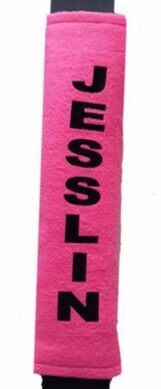 Autogordelhoes kinderen in hippe kleur roze