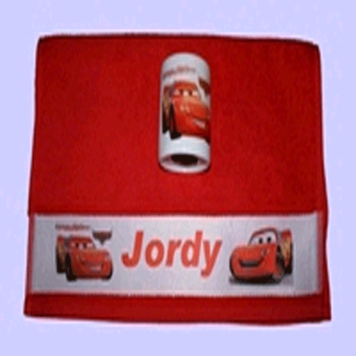 Handdoek  met spaarpot